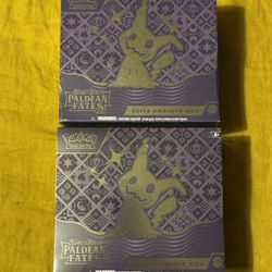 Pokemon Paldean Fates Sealed Elite Trainer Box