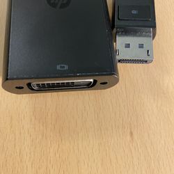 Displayport to DVI adapter