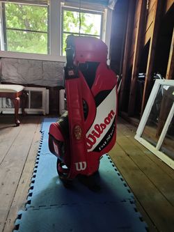 Wilson golf bag fat shaft bag with rain cover