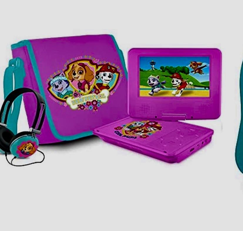 Kids Dvd Player With Headphones And Bag