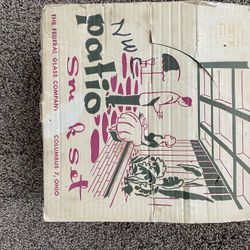 Vintage Patio Snack Set