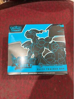 Black Bolt Pokemon Center Etb PC