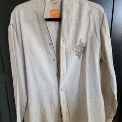 Men's Ethnic Shirt. Size Large