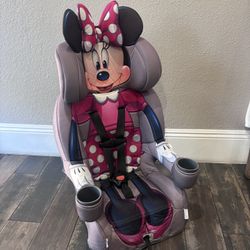 2 In 1 MINNIE MOUSE BOOSTER CAR SEAT!!