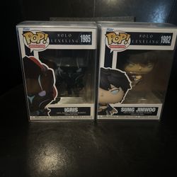 Solo leveling funko pops 