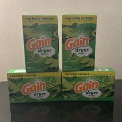 Gain Dryer Sheets