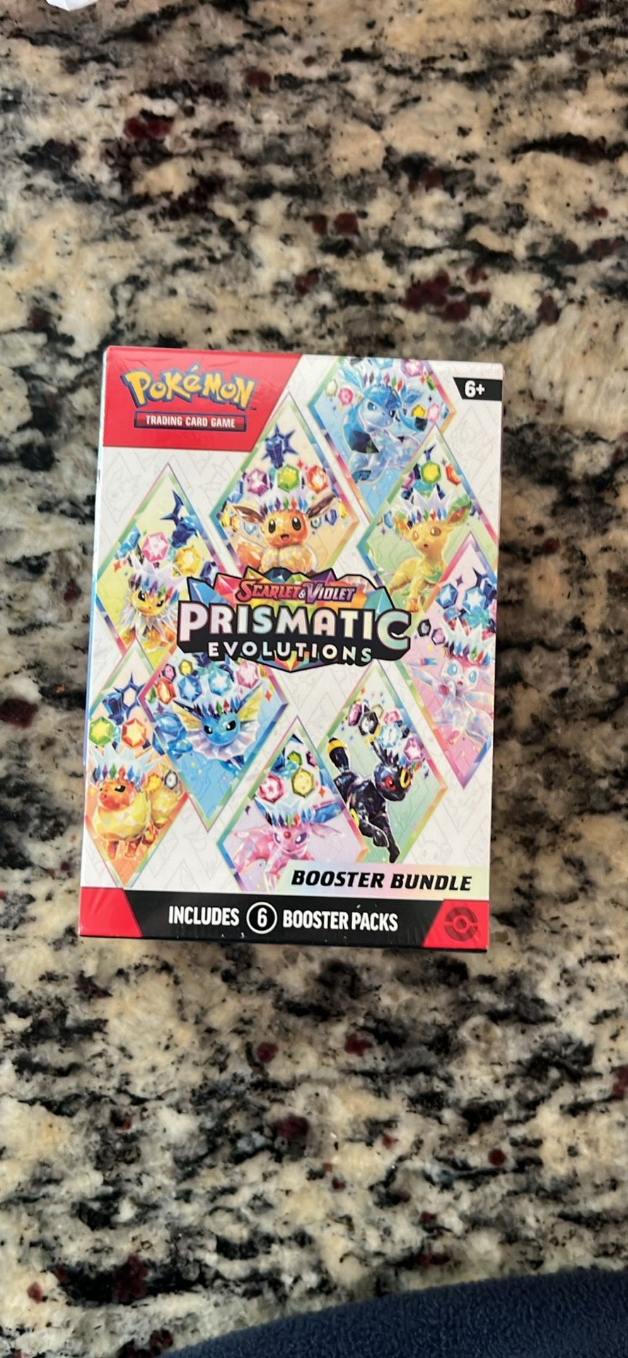 Prismatic Evolutions Booster Bundle W Shrink Wrap