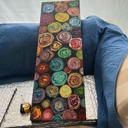 Modern art on canvas.