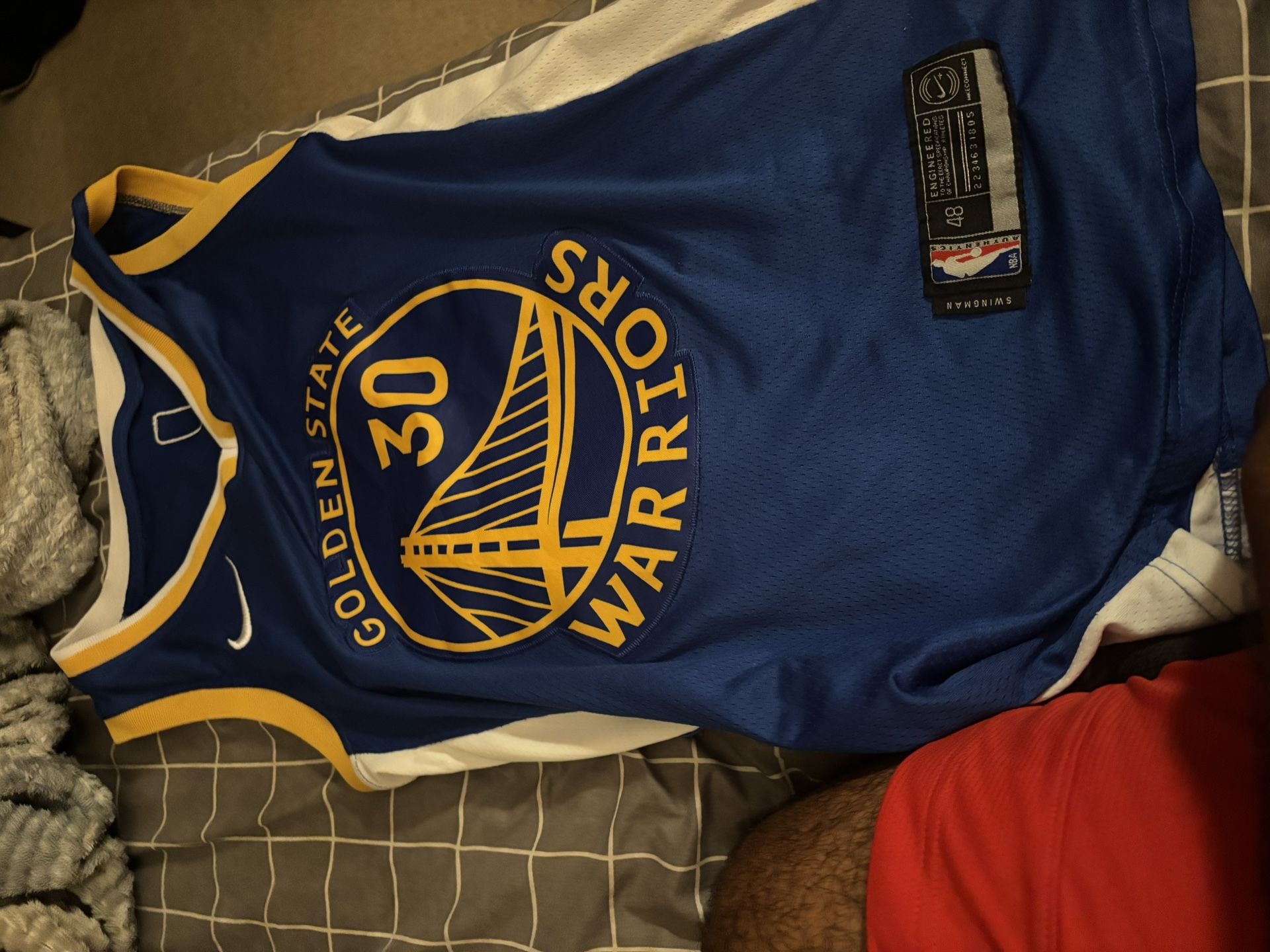 Nike Steph Curry Jersey Stitched Large size 48