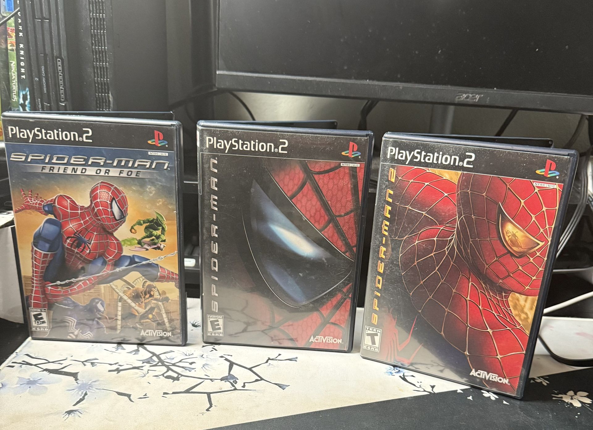 Spiderman Ps2 Game Lot