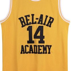 Smith Bel Air Academy Yellow Baseball Jersey 