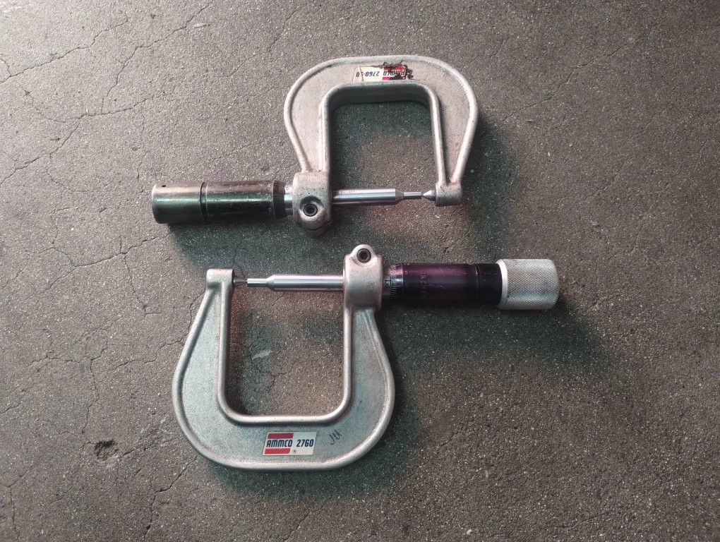 Ammco Brake Rotor Micrometer Tools $200 Each Or
