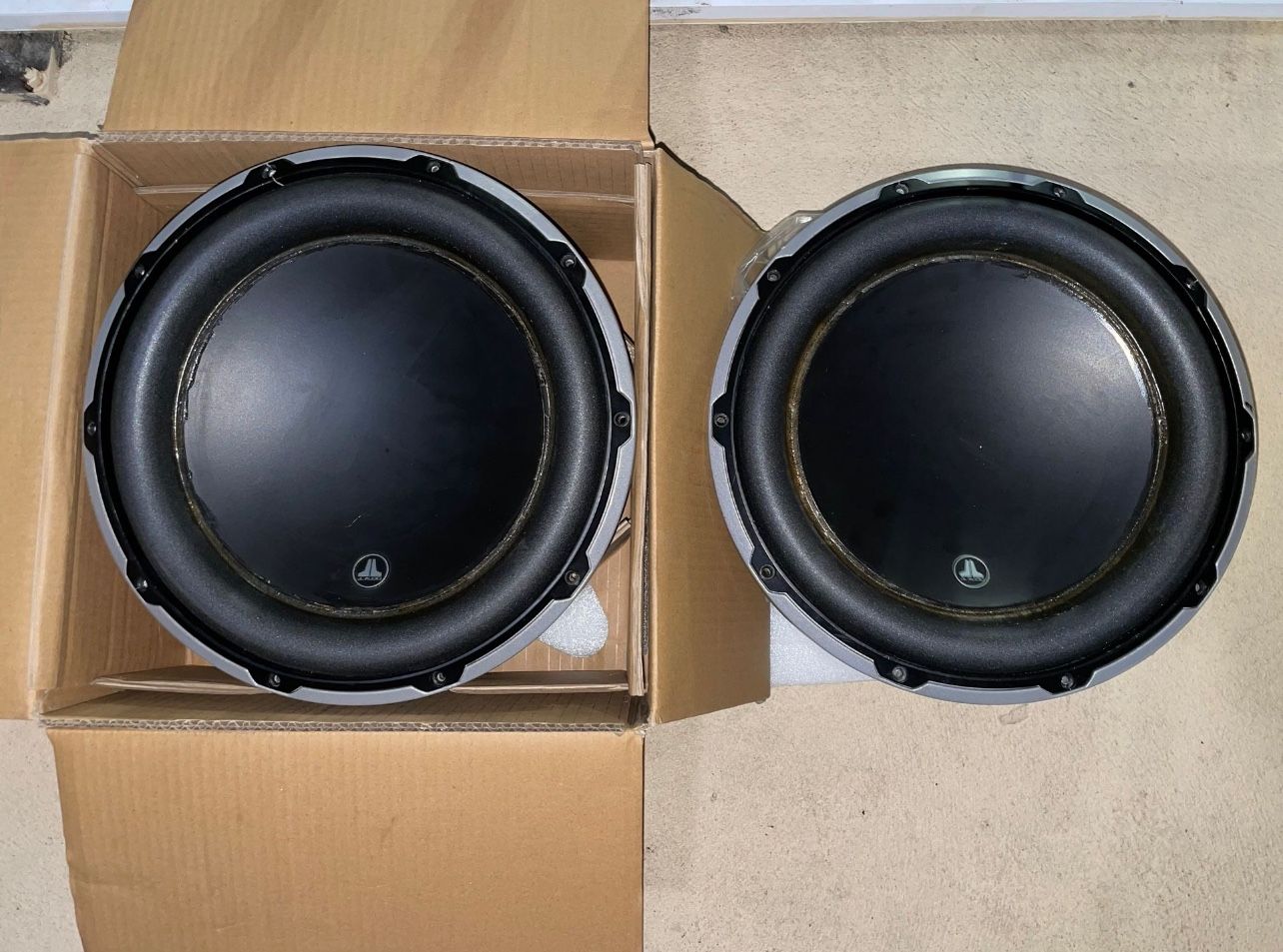 Two (2) JL Audio W6 12