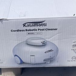 Kalamotti Cordless Robotic Pool Cleaner XZY-K1 Automatic Vacuum 7500mAh 