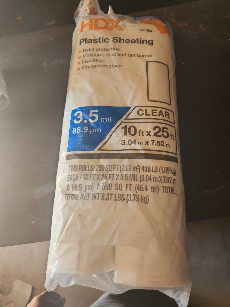 Plastic Sheets Plastico Para Cubrir