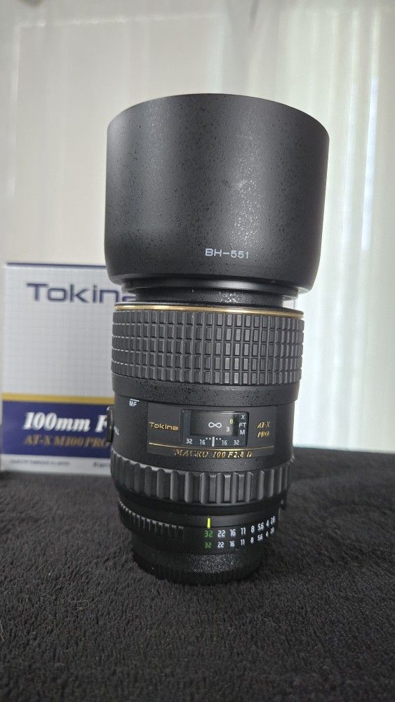Tokina 100mm F/2.8 AT-X Pro Macro Lens for Nikon