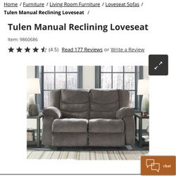 Ashley Loveseat $150 OBO