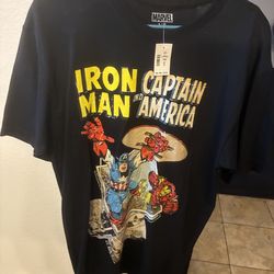 Captain America and Iron Man New with Tags