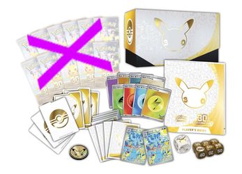 OPENED Pokemon TCG: 30th Celebration ETB Elite Trainer Box -- Please Read
