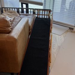 Dog Ramp for Bed - 65" Length, Supports up to 32" great for senior dogs