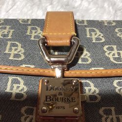 Vintage Dooney & Bourke Trifold  Wallet Clutch 