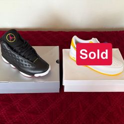 Jordan 13 & Air Force 1 Low