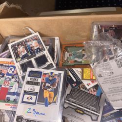4 Boxes Of Football And Basketball Cards