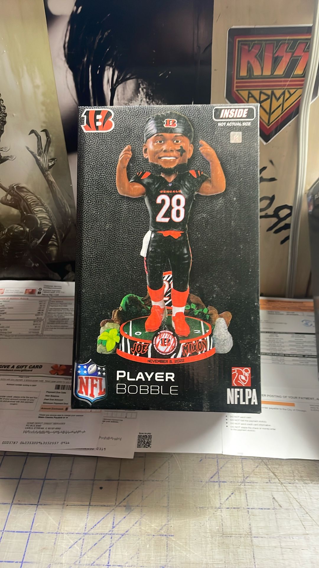 the Cincinnati Bengals Two New Box Joe Mixon