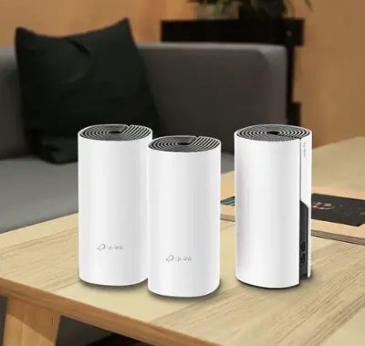 TP-Link - Deco AC1200 Dual-Band Home Mesh Wi-Fi System (3-Pack) - White