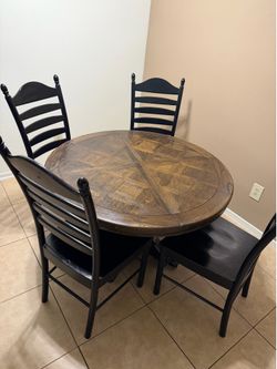 Real Wood Dining Room Table