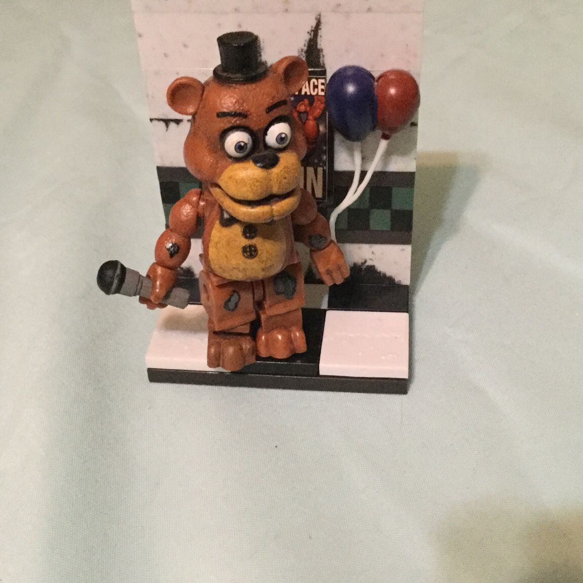 Whittered Freddy from Mcfarlane toys with accessories