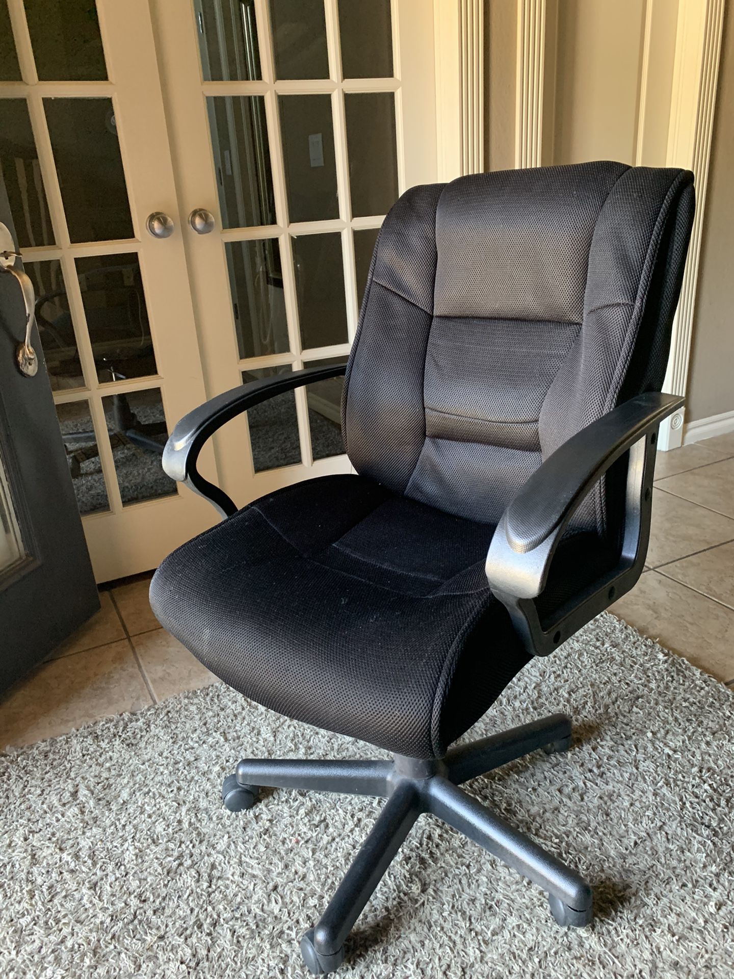 Adjustable Black office chair