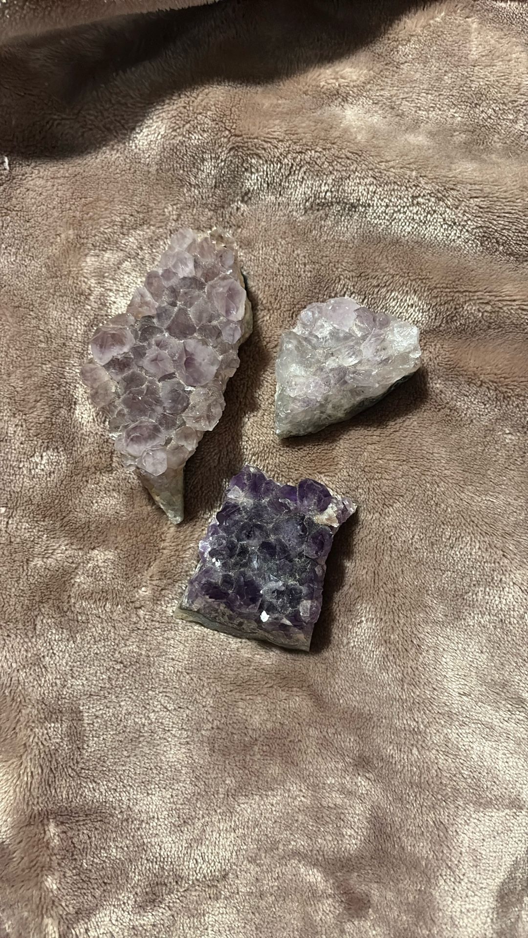Amethyst Crystal Clusters