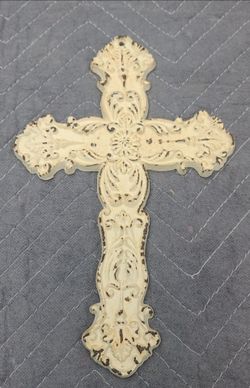 Decorative Wall Cross Cast Metal
