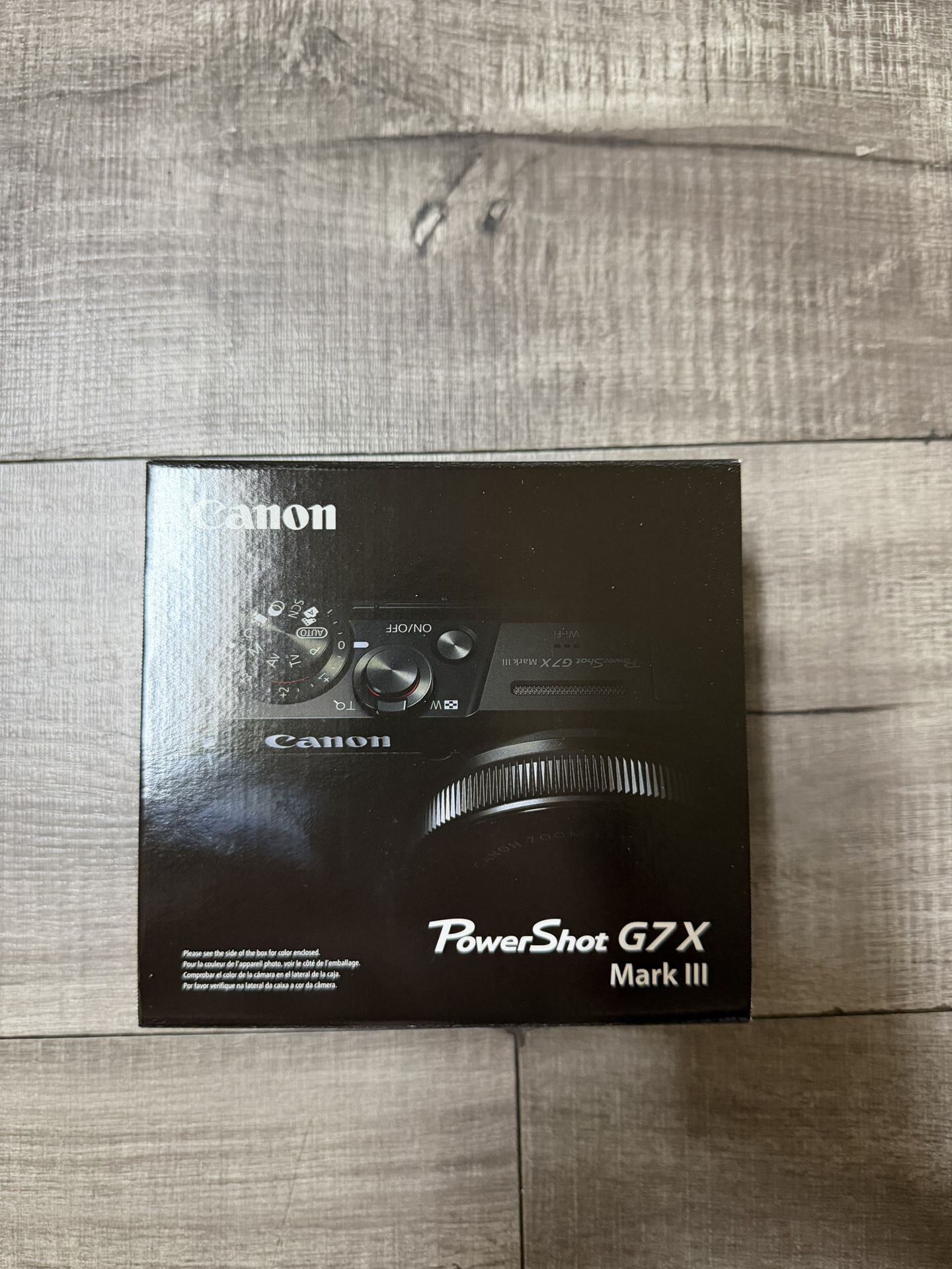 Canon Powershot G7x Mark III