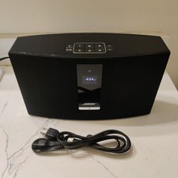 BOSE SoundTouch 20 Wireless Wi-Fi Bluetooth Smart Speaker - OLED Screen (Black MSRP $440) Near NEW!