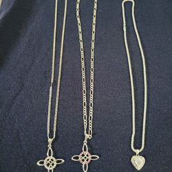 Cadena De Plata Y Dije