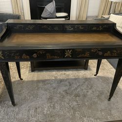 Luxury Monarch Century Office Desk Hand Painted