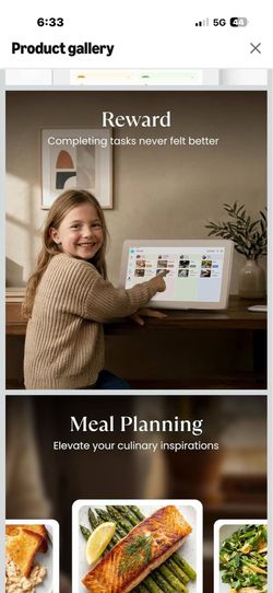 Calendar Plus 2 – 15.6” Smart Digital Calendar & Android Tablet All-in-One