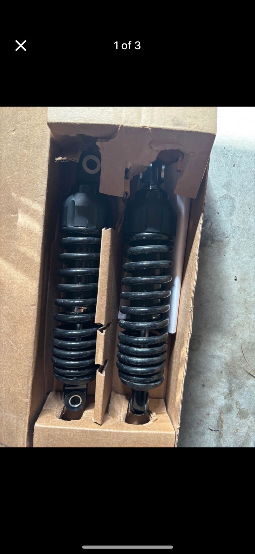 Progressive 444 Series Motorcycle Standard Black 11.5" Rear Shocks ((contact info removed)B) Indian scout , Harley