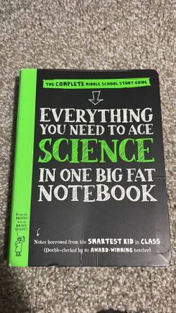 Big Fat Notebook Science Middle School Study Guide