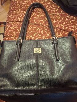 Black woman's purse