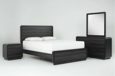 Black Queen Bedroom set in Box