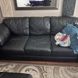 Black couches 