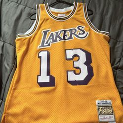 Wilt Chamberlain lakers jersey
