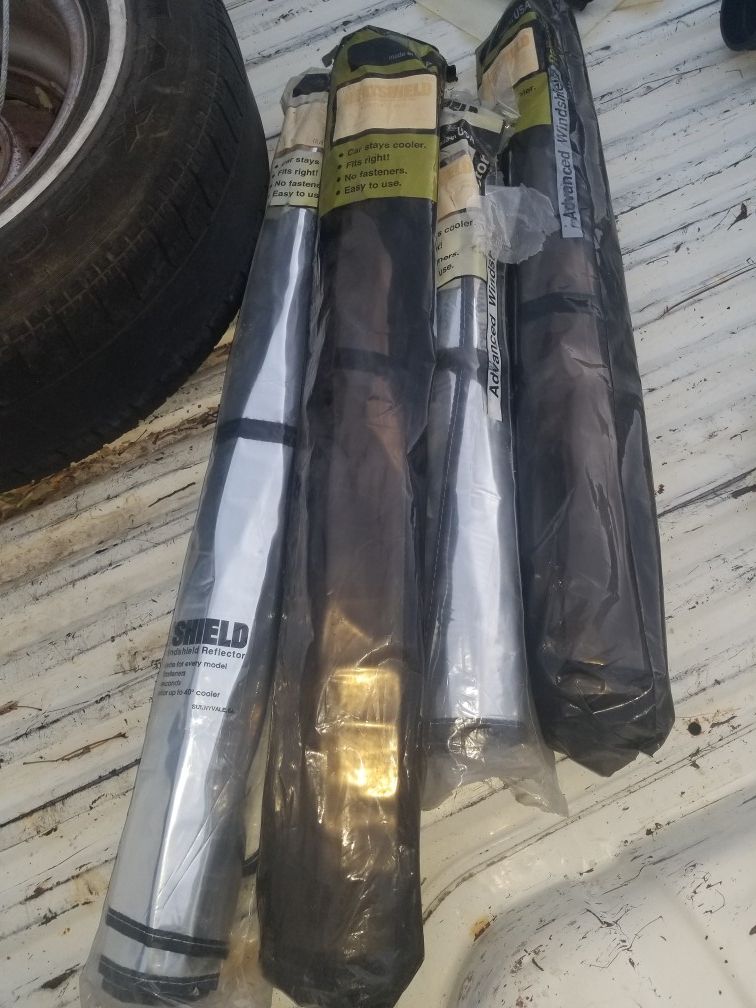 Heat Shield Sun Visors