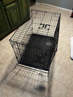 Large dog cage