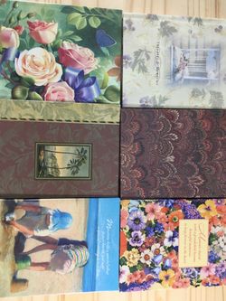 Set of 6 Assorted Hallmark Notebook Diaries Agendas  Planner Weekly Hardcover