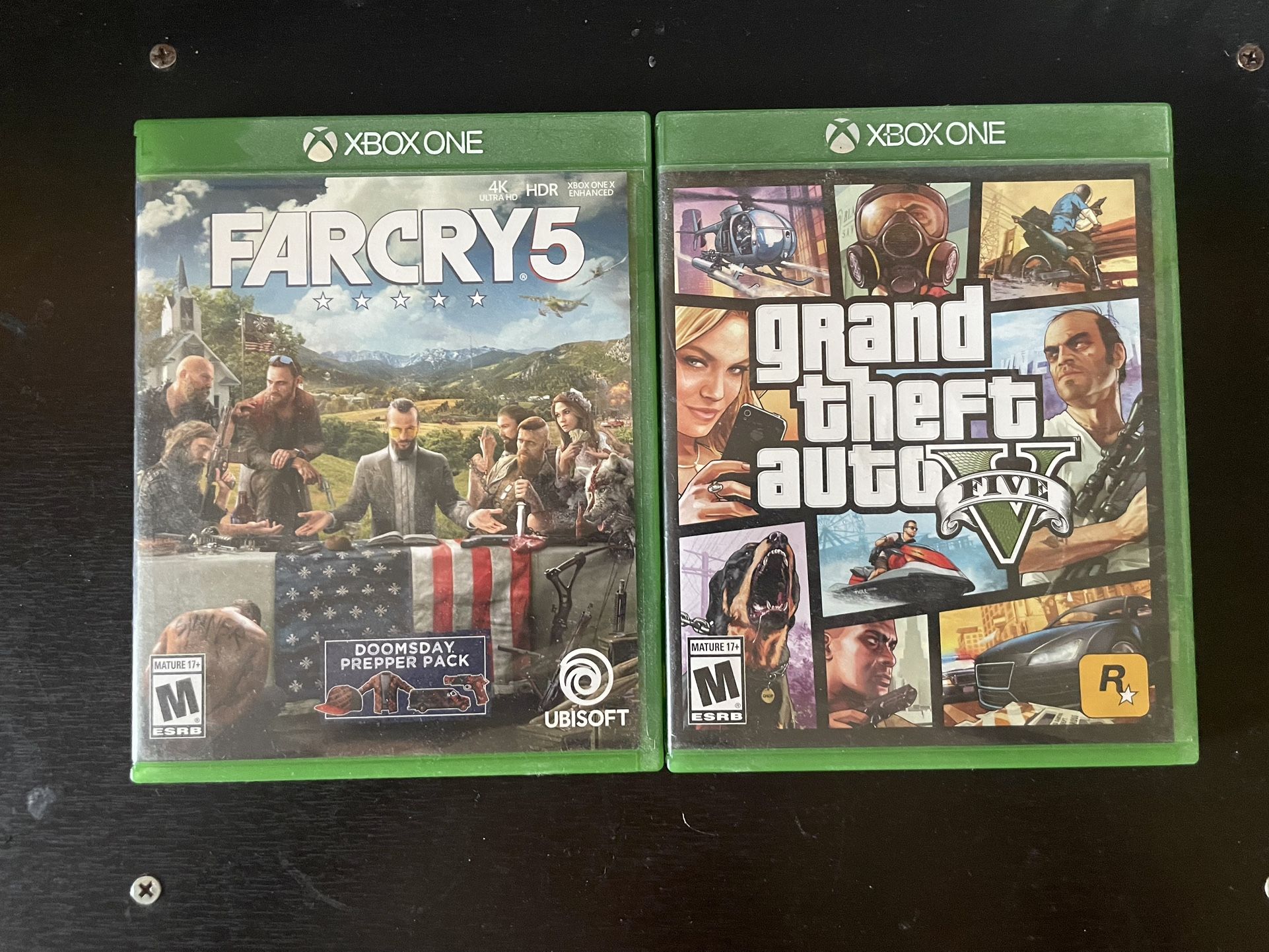 XBOX ONE Games and XBOX 360 Video Game With Some Smudges - Local Pickup Only!