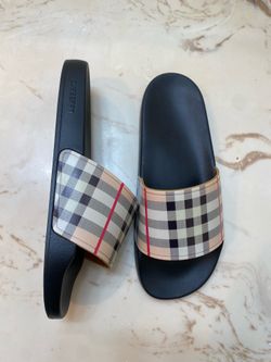 Burberry slides size 10